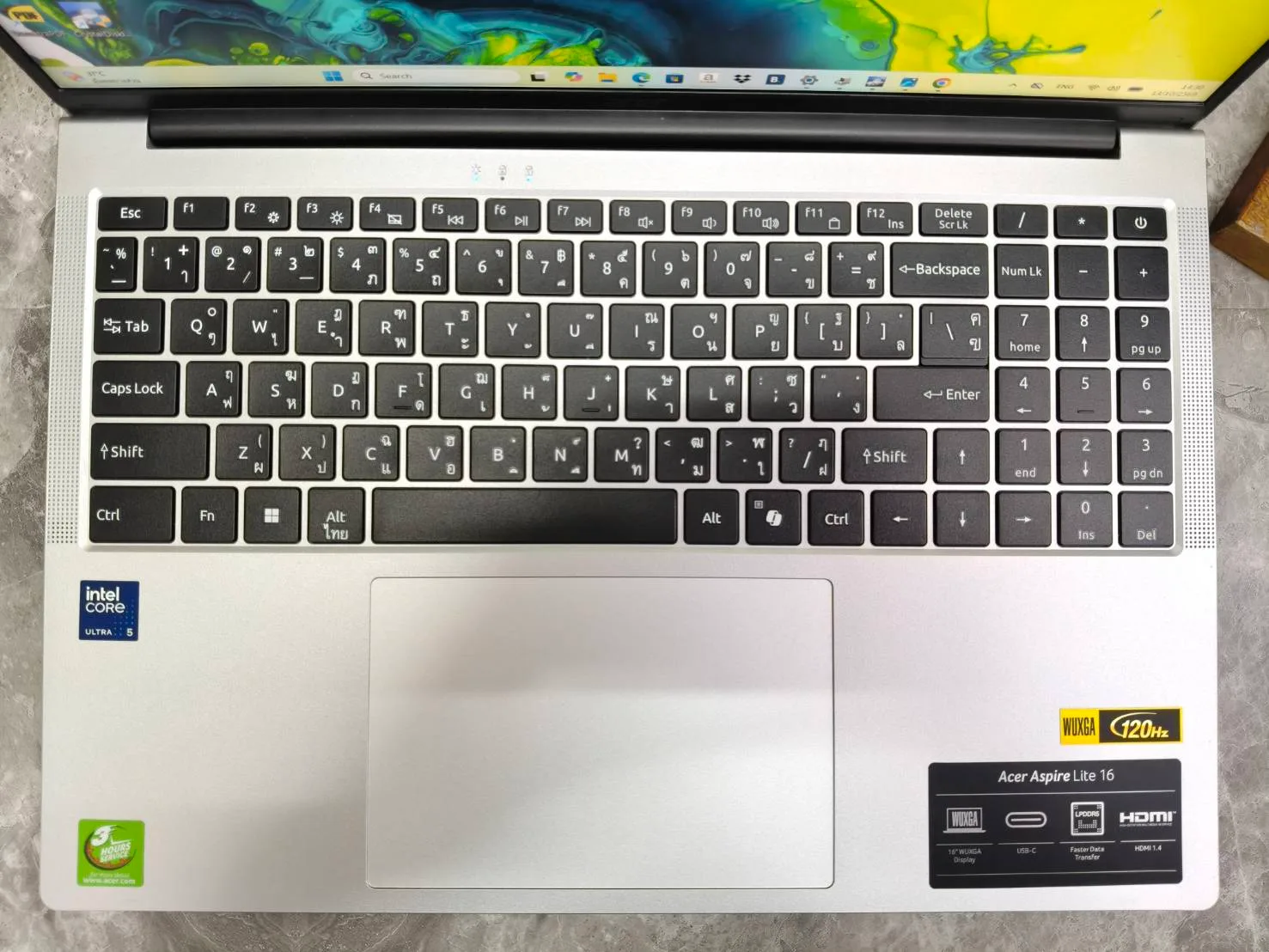 Acer Aspire Lite 16 AL16-71P-506A เพิ่มเติม