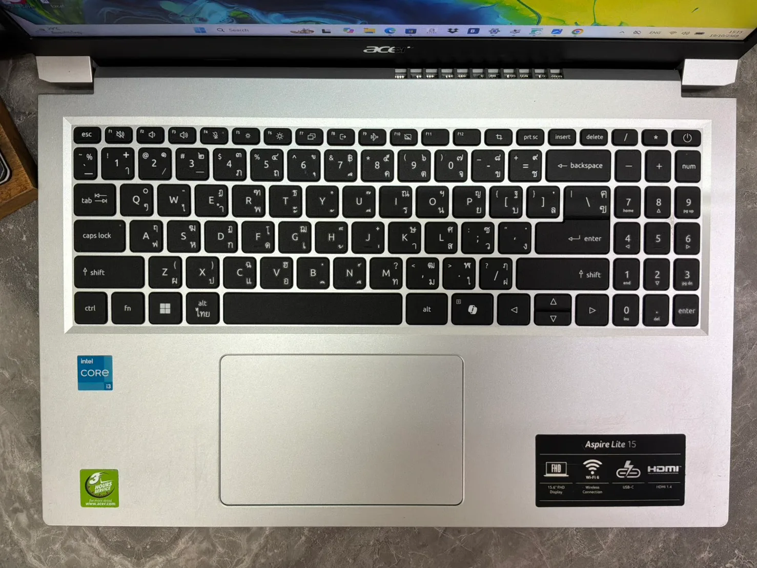 Acer Aspire Lite 15 AL15-52P-38J3 เพิ่มเติม