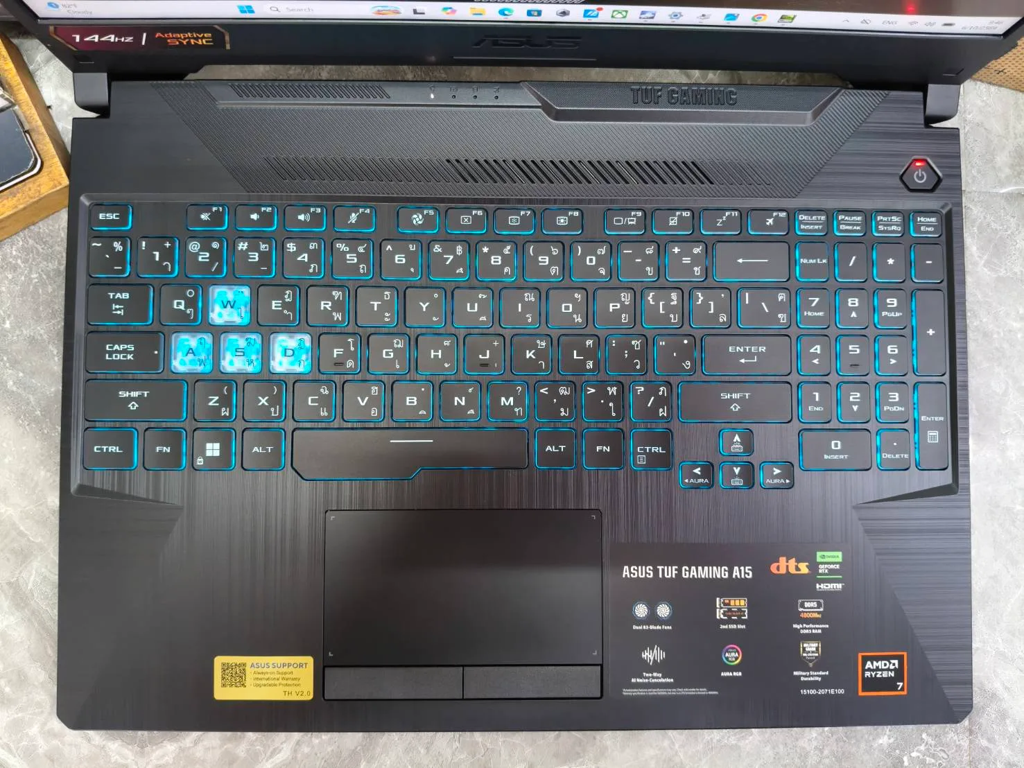 Asus TUF Gaming A15 FA506NCQ-HN013W เพิ่มเติม