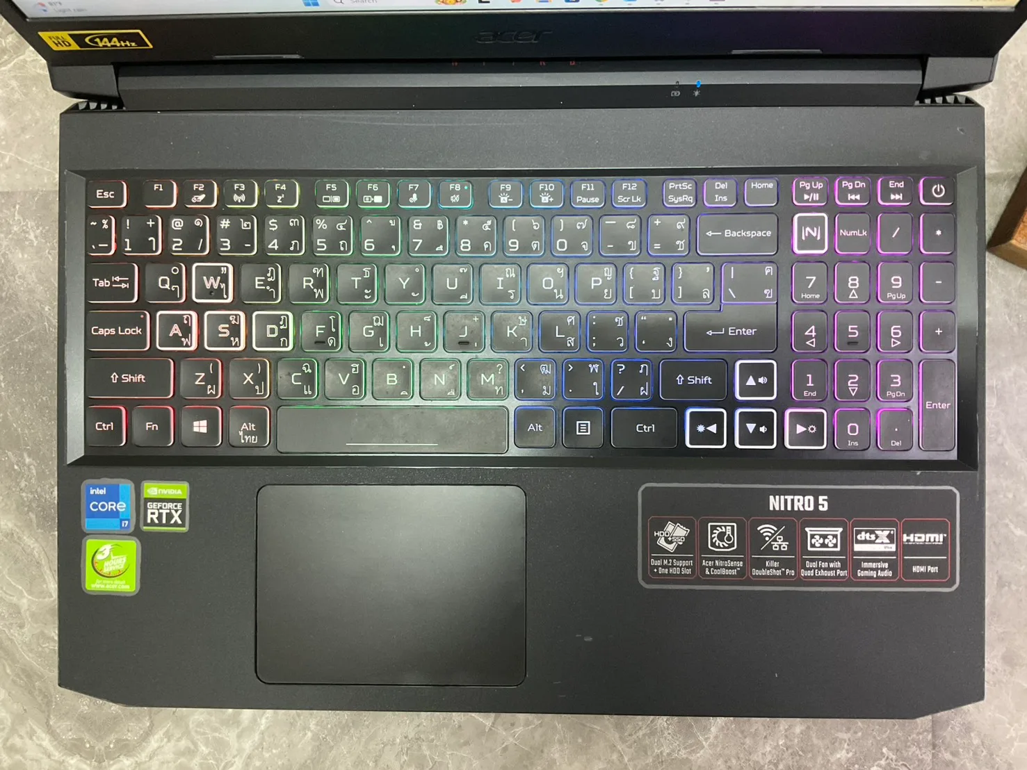 Acer Nitro 5 AN515-57-7083 เพิ่มเติม