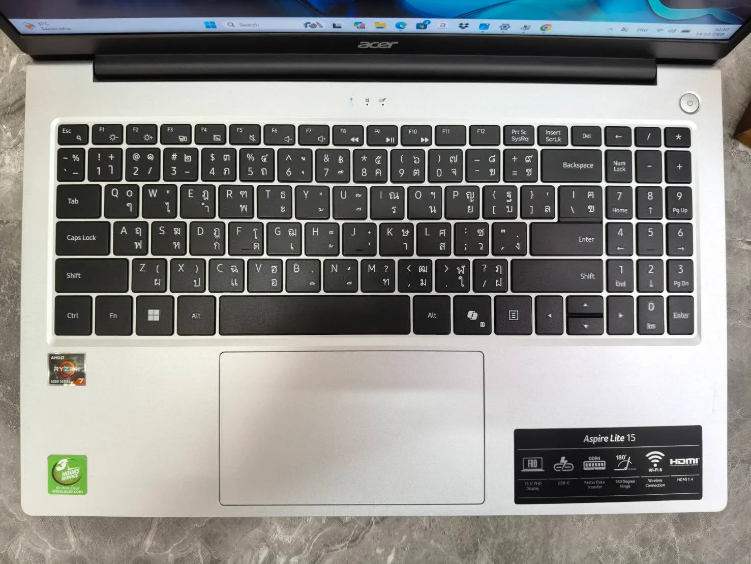 Acer Aspire Lite 15 AL15-41P-R47V เพิ่มเติม