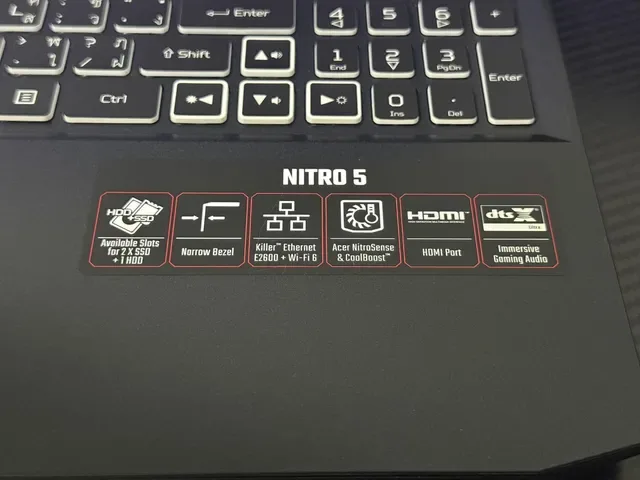 Acer Nitro 5 AN515-44-R28F เพิ่มเติม