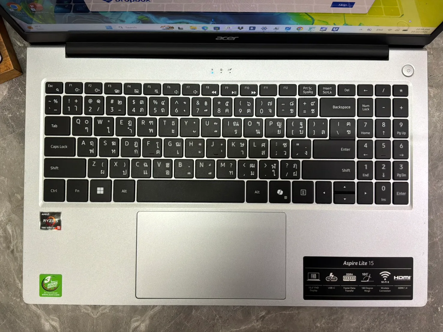 Acer Aspire Lite 15 AL15-42P-R3Q5 เพิ่มเติม