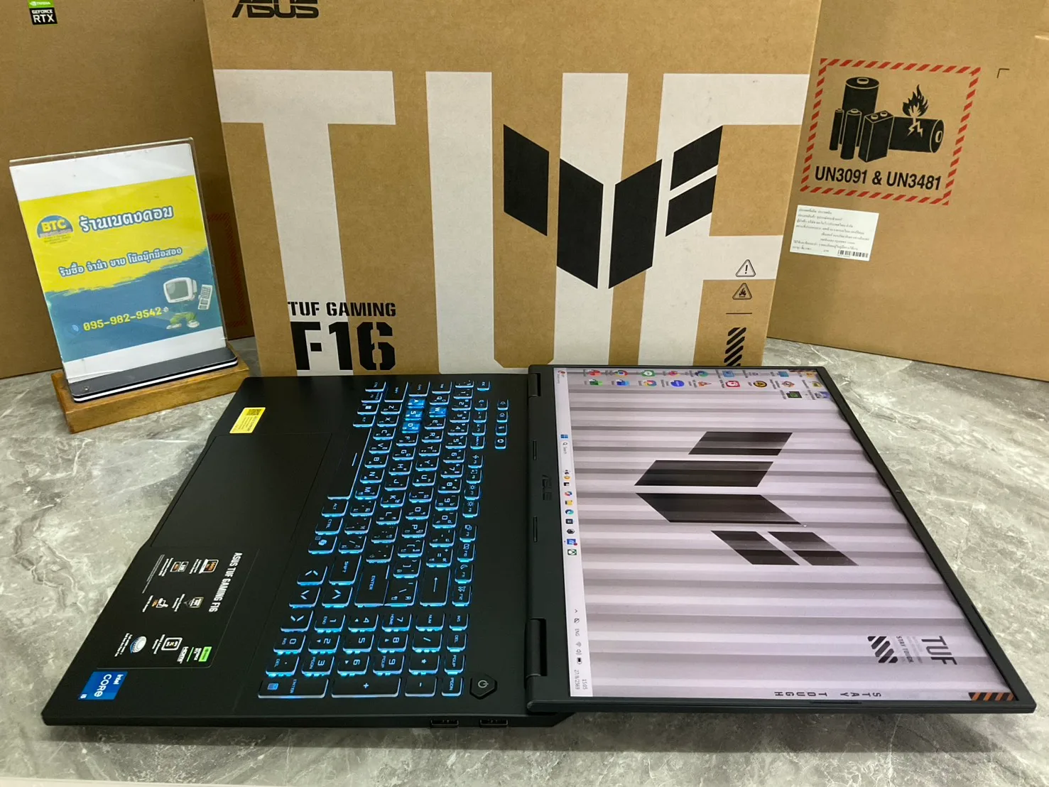 Asus TUF Gaming F16 FX608JMI-TU237W เพิ่มเติม