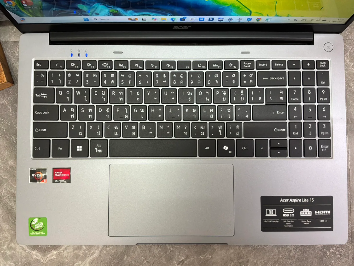 Acer Aspire Lite 15 AL15-410P-R1VJ เพิ่มเติม
