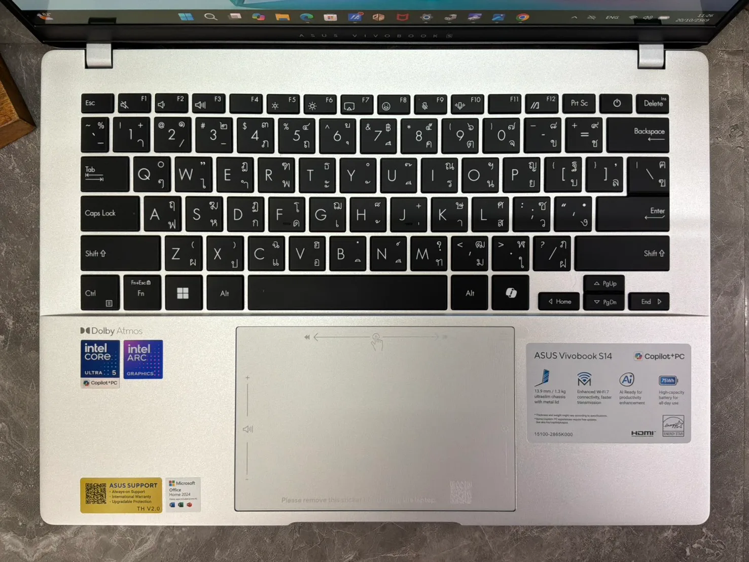 Asus Vivobook S 14 S5406SA-OLED549WA เพิ่มเติม