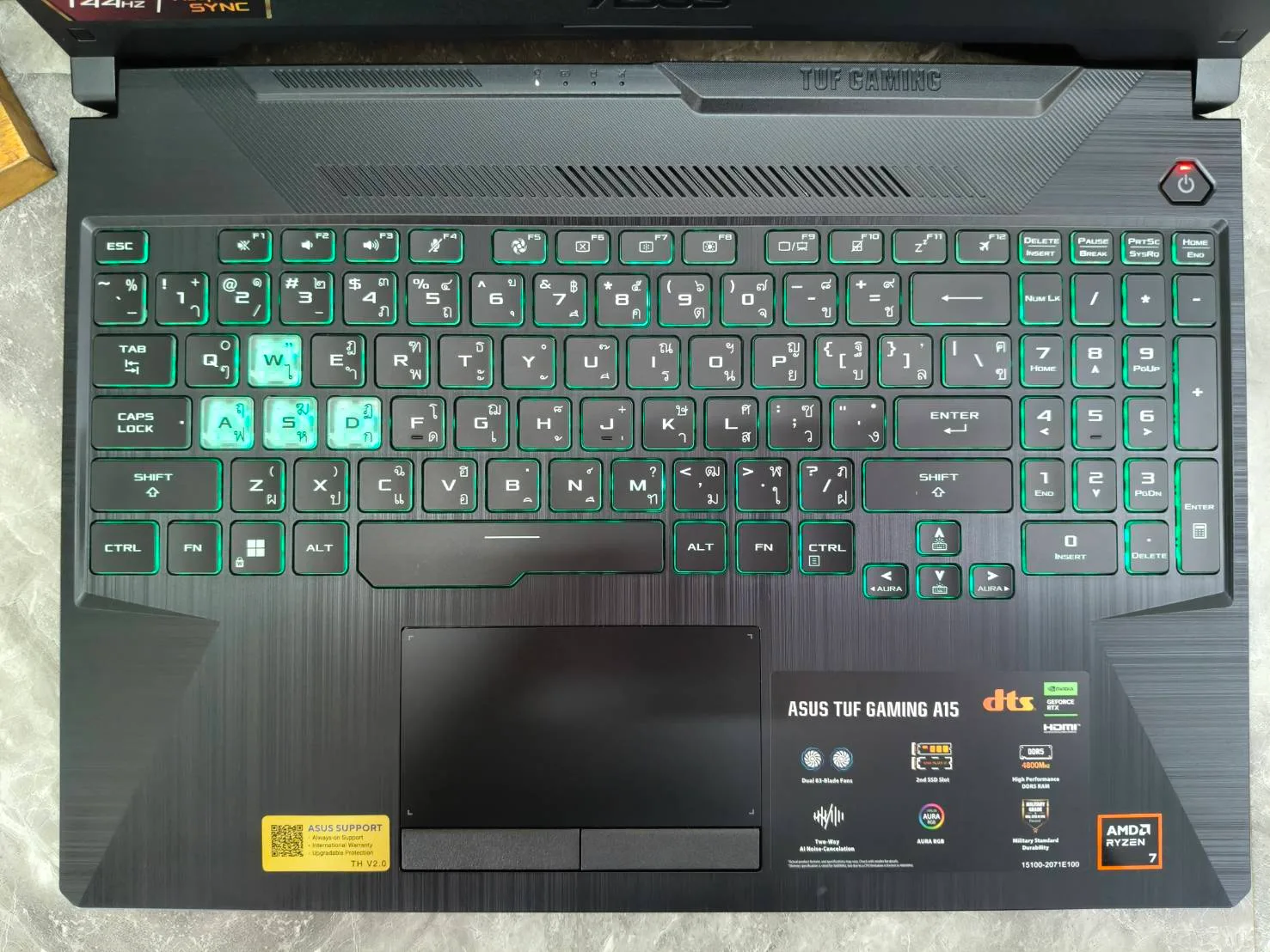 Asus TUF Gaming A15 FA506NCQ-HN013W เพิ่มเติม