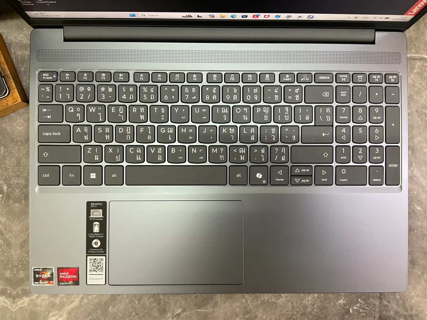 Lenovo IdeaPad Slim 3 15ARP10-83K7009GTA เพิ่มเติม