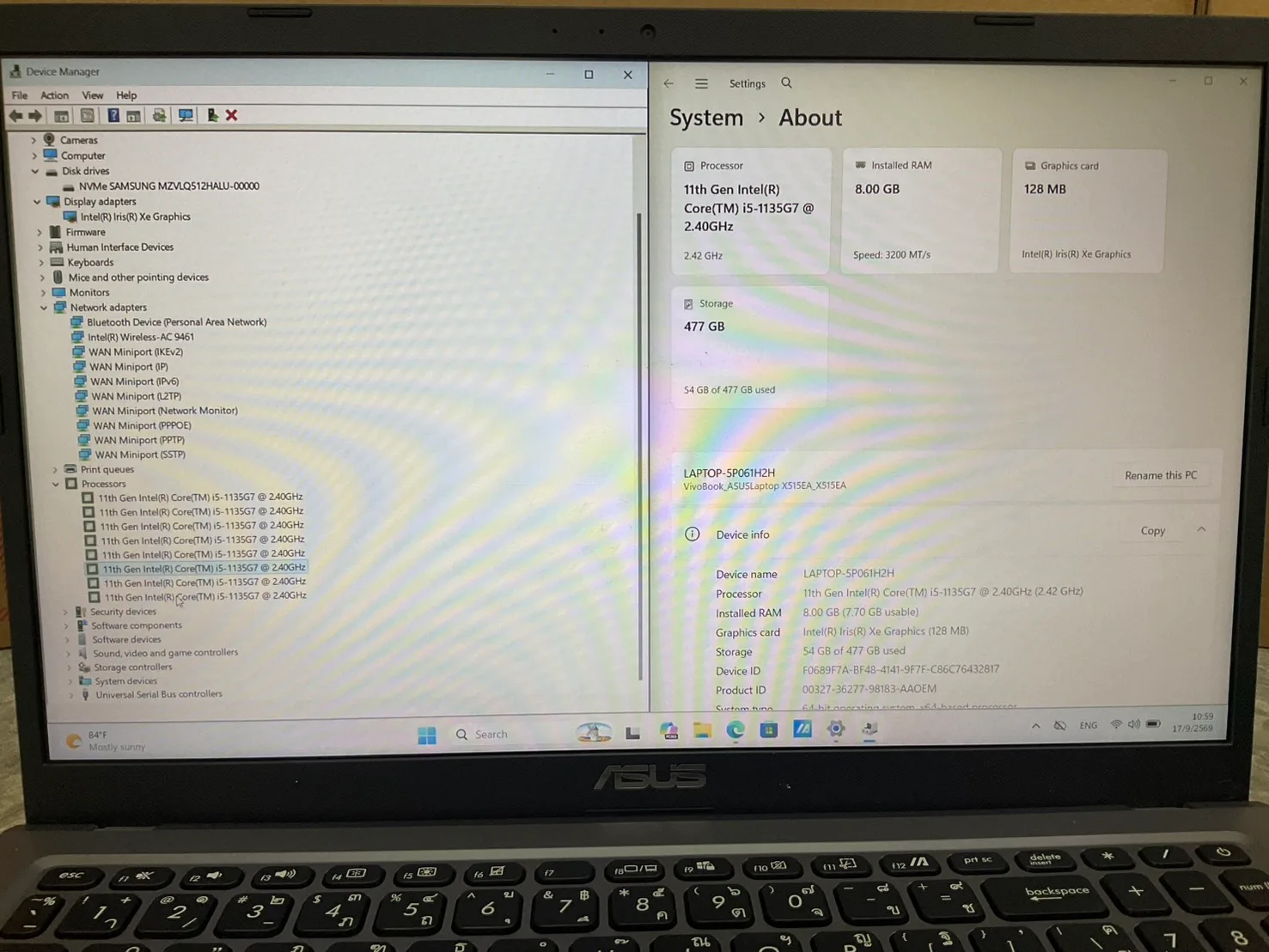 Asus X515EA-EJ003TS เพิ่มเติม